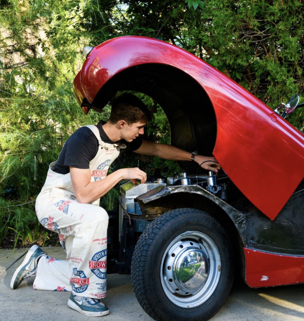 Caeden G. + car