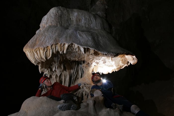 Caving with NOLS Southwest