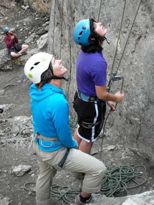 NOLS Rock Climbing