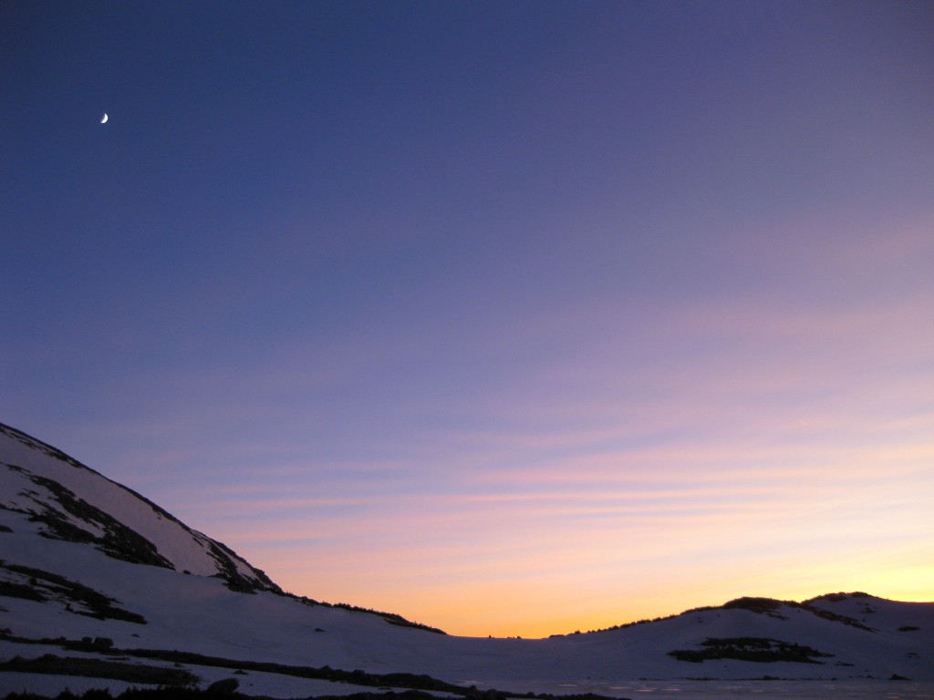 Evening in the Wind River Range