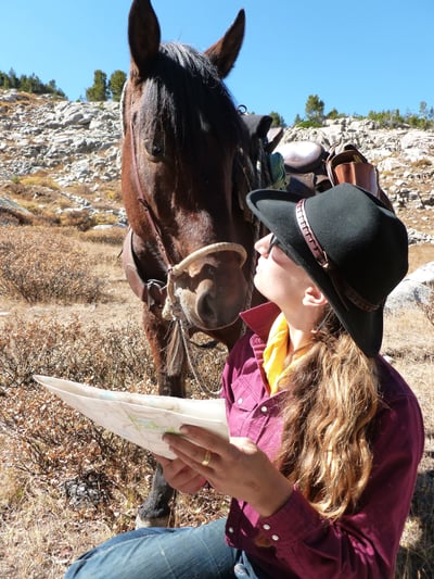 Ari Hertz's Horse Helps with Maps