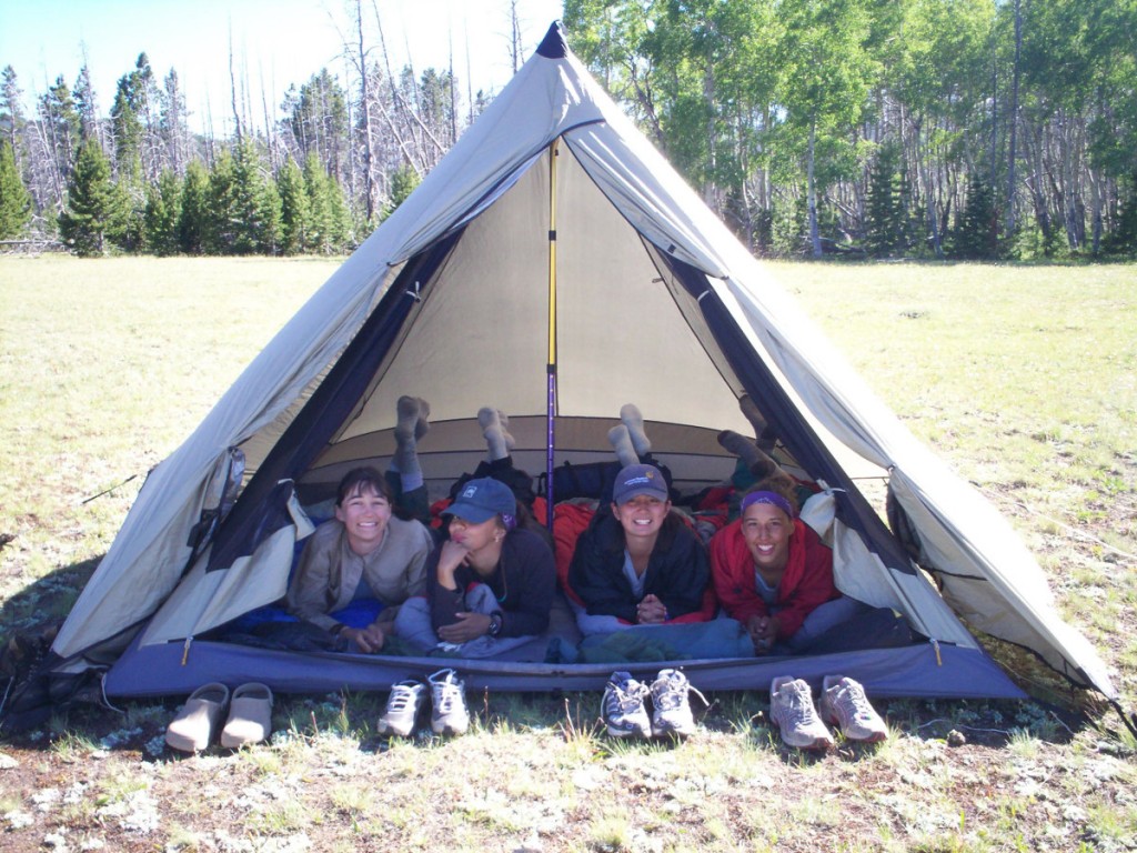 Tent Living on a NOLS Course