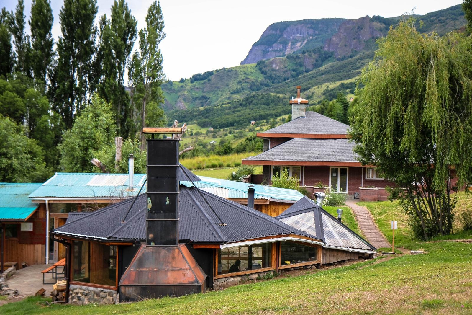 Buildings of the NOLS Patagonia campus