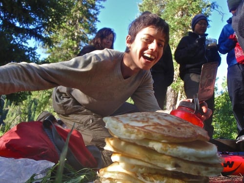 Mmm, Pancakes with NOLS