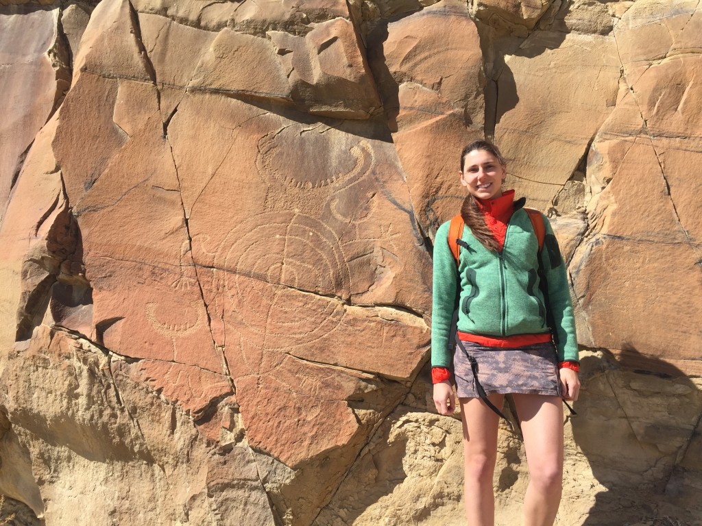 Pictographs in Thermopolis