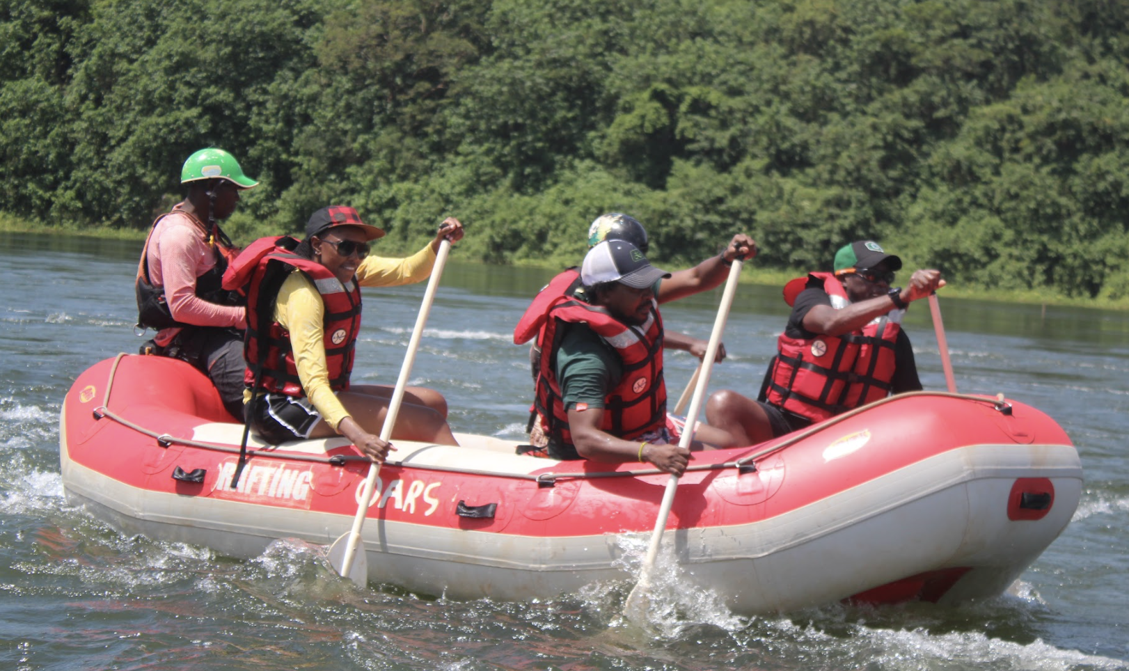 Photo 5, rafting the Nile