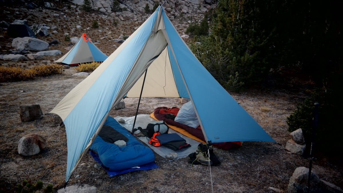 tents and equipment