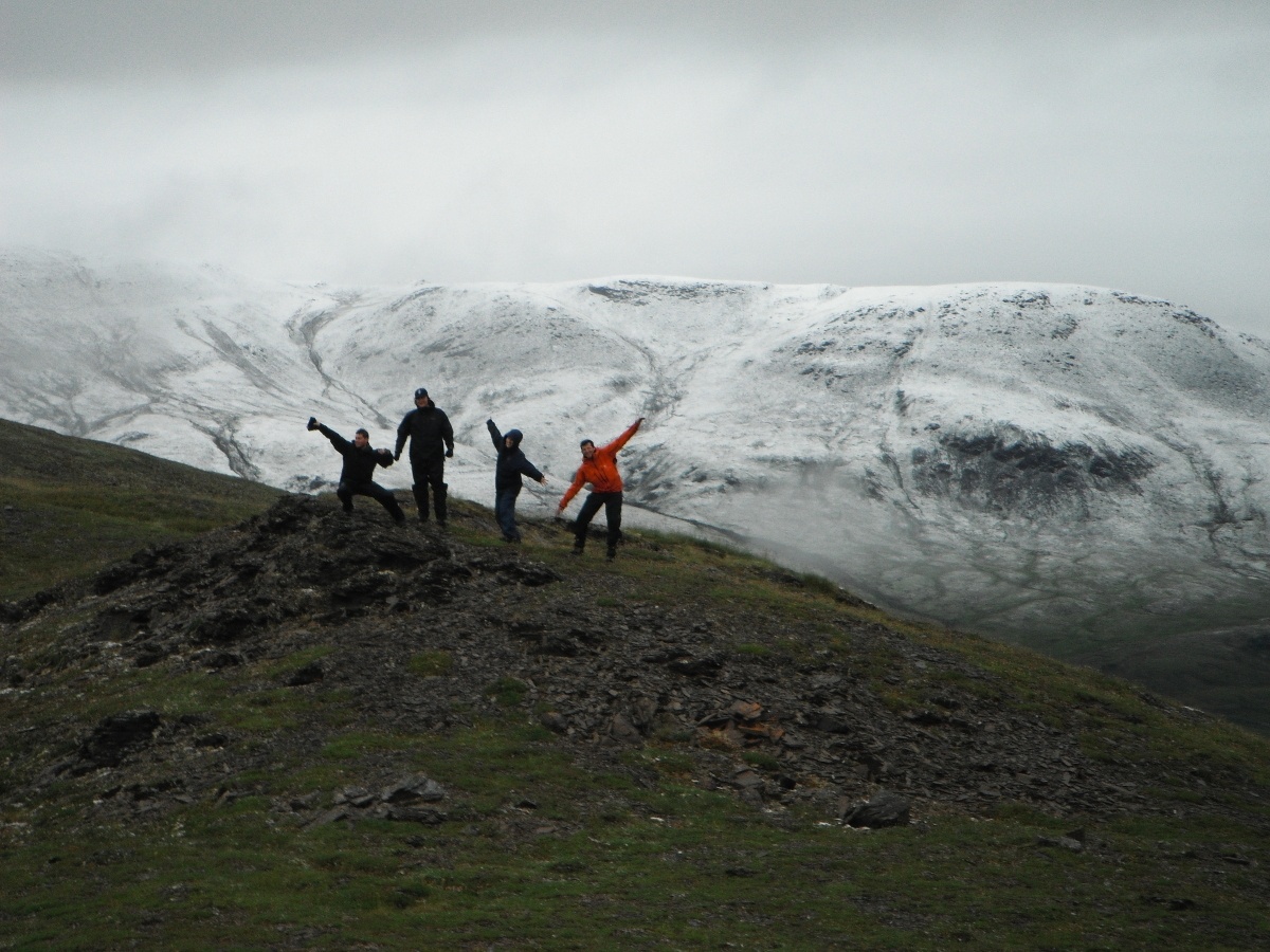 Group in the Brooks Range