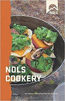 Book cover of the new NOLS Cookery