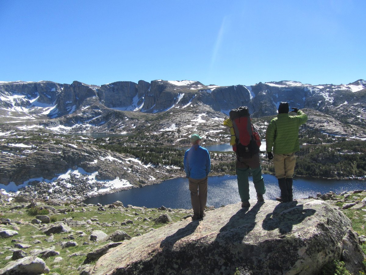 Looking for a route backpacking in the Wind River Range