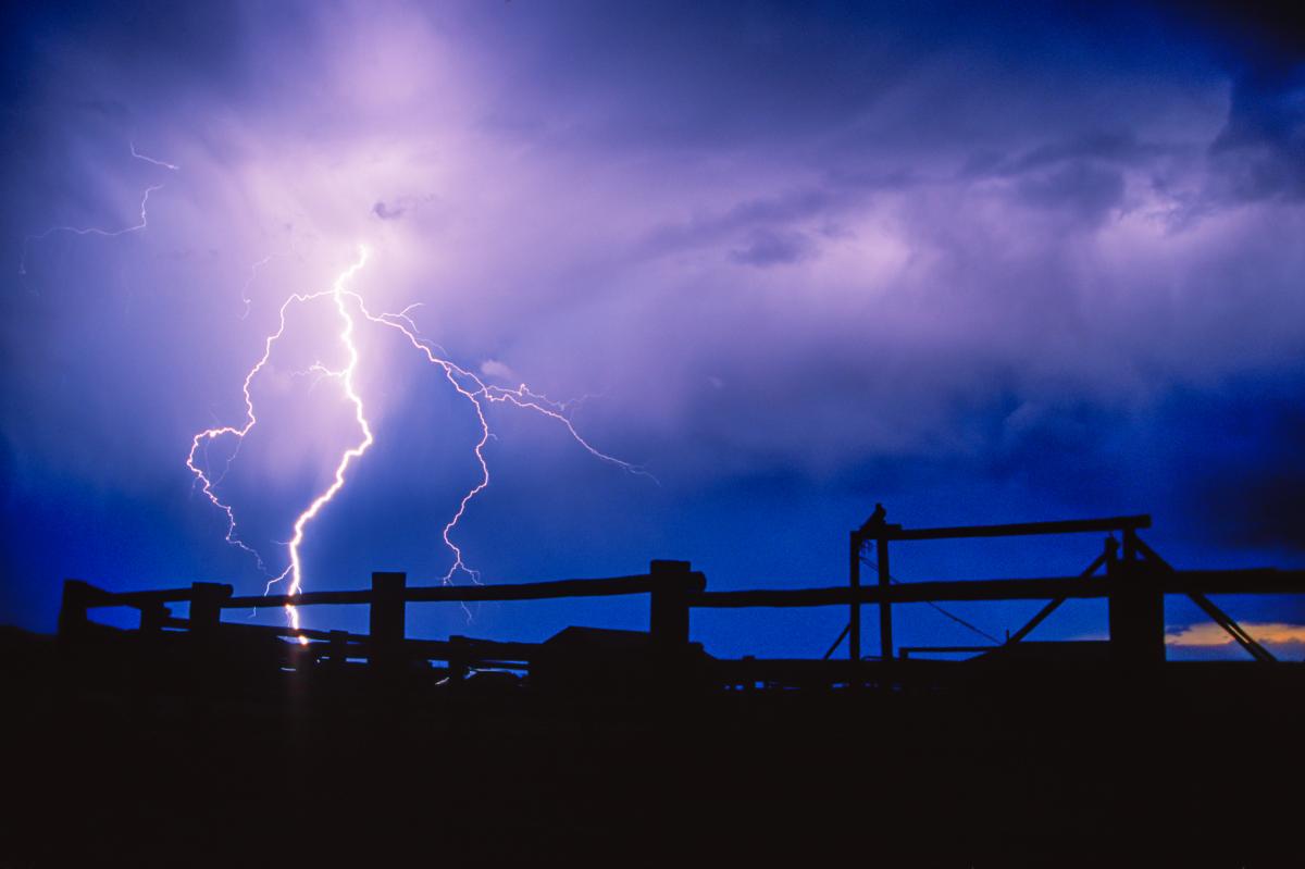 Thunderstorm in Wilderness