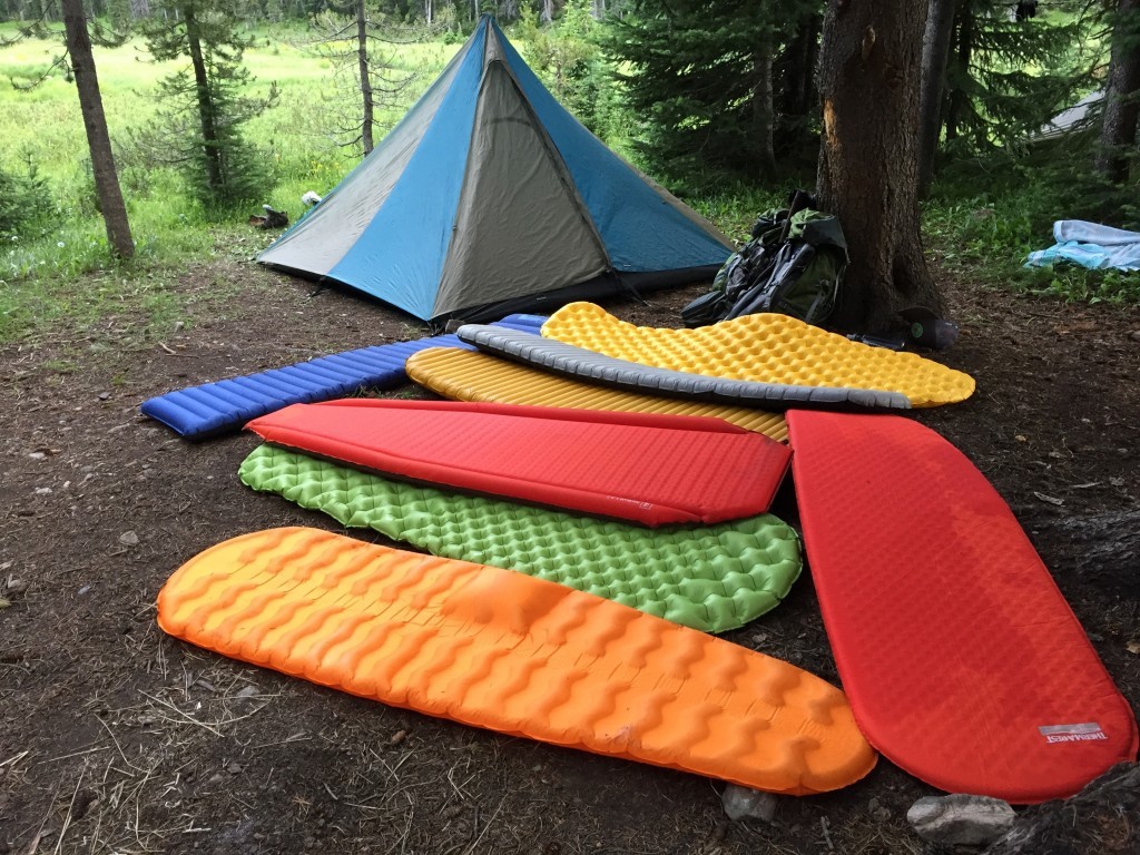 camping sleeping pad back pain