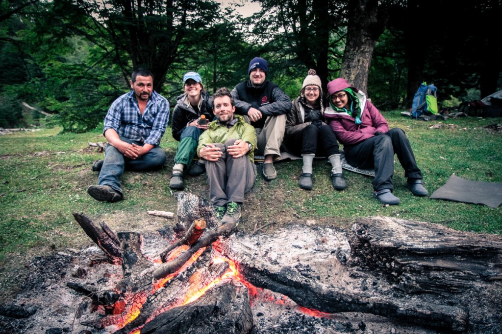 Campfire in Patagonia