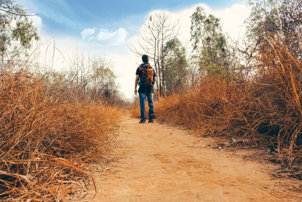 Hiking in the heat