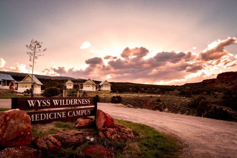 Entrance to the Wyss Campus