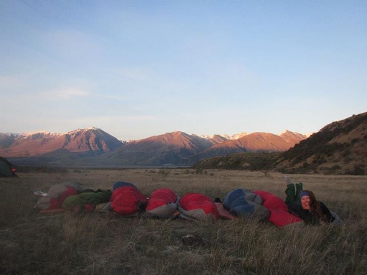 Sleep outside as often as possible