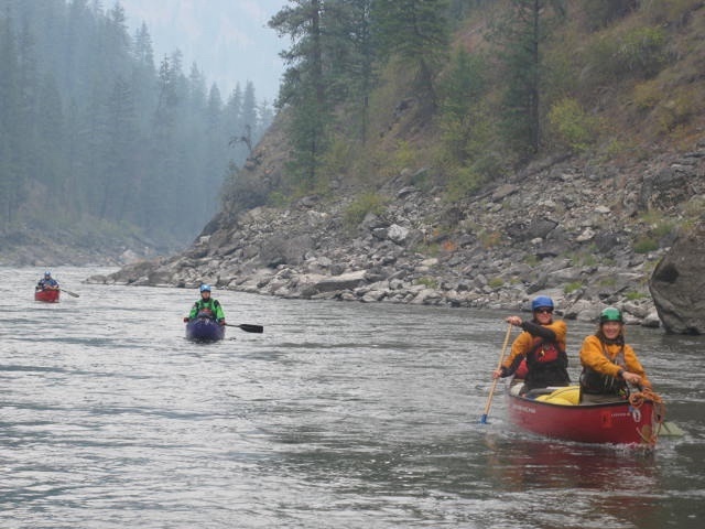 On the river