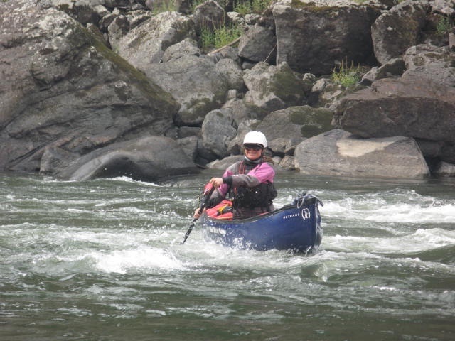 Solo canoe