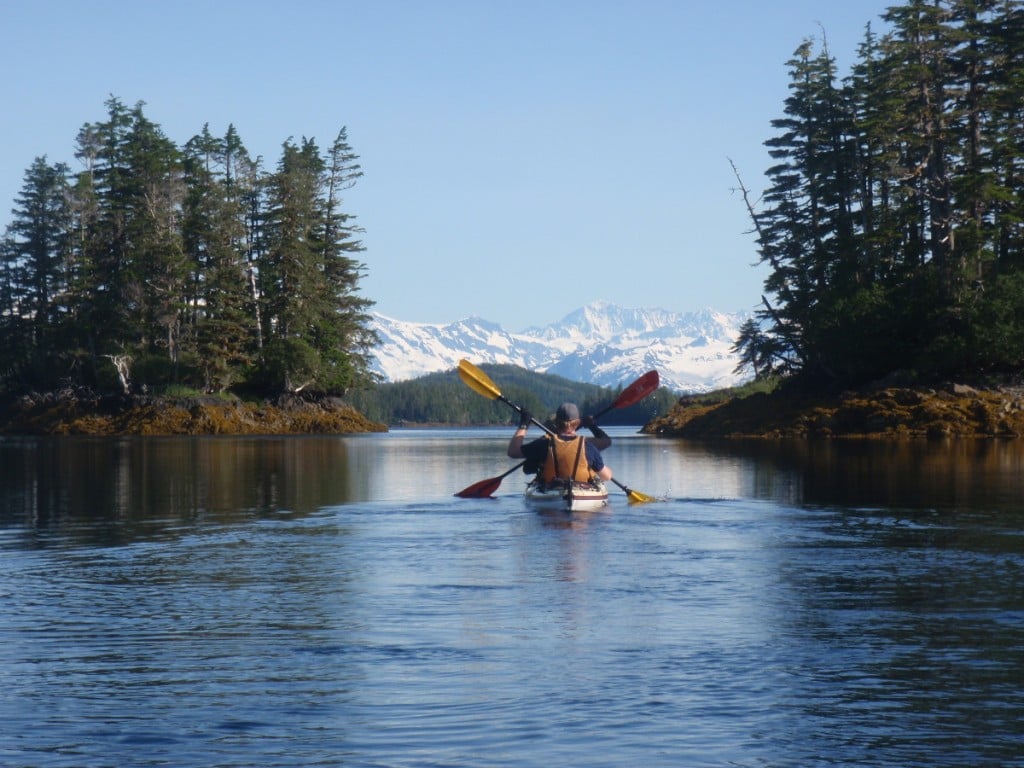 Sea Kayaking in Alaska.