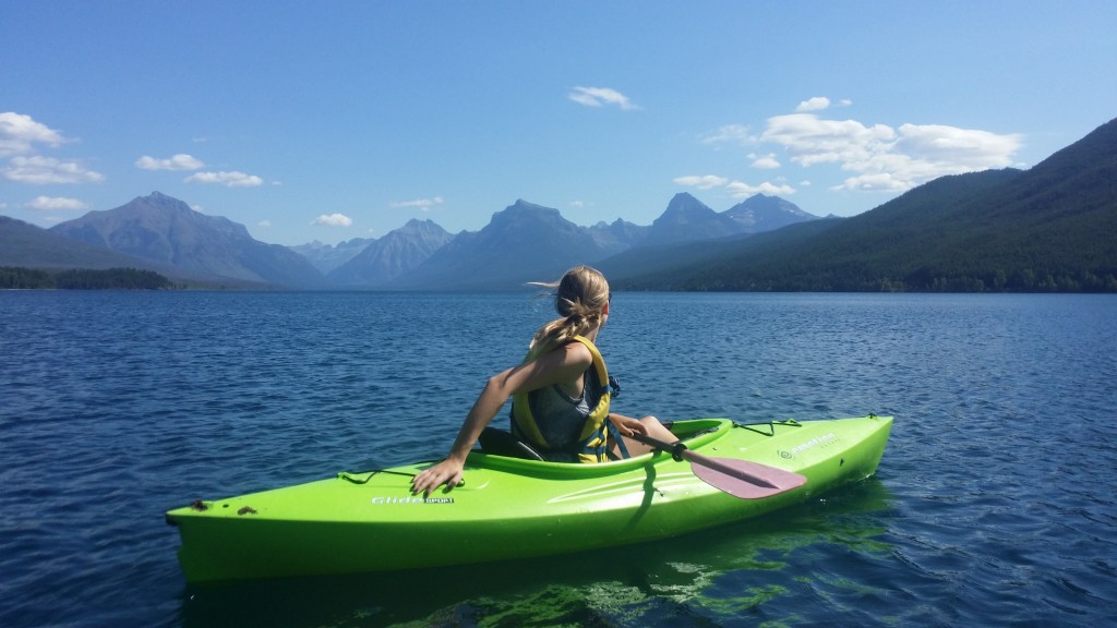 Paddling in the wild